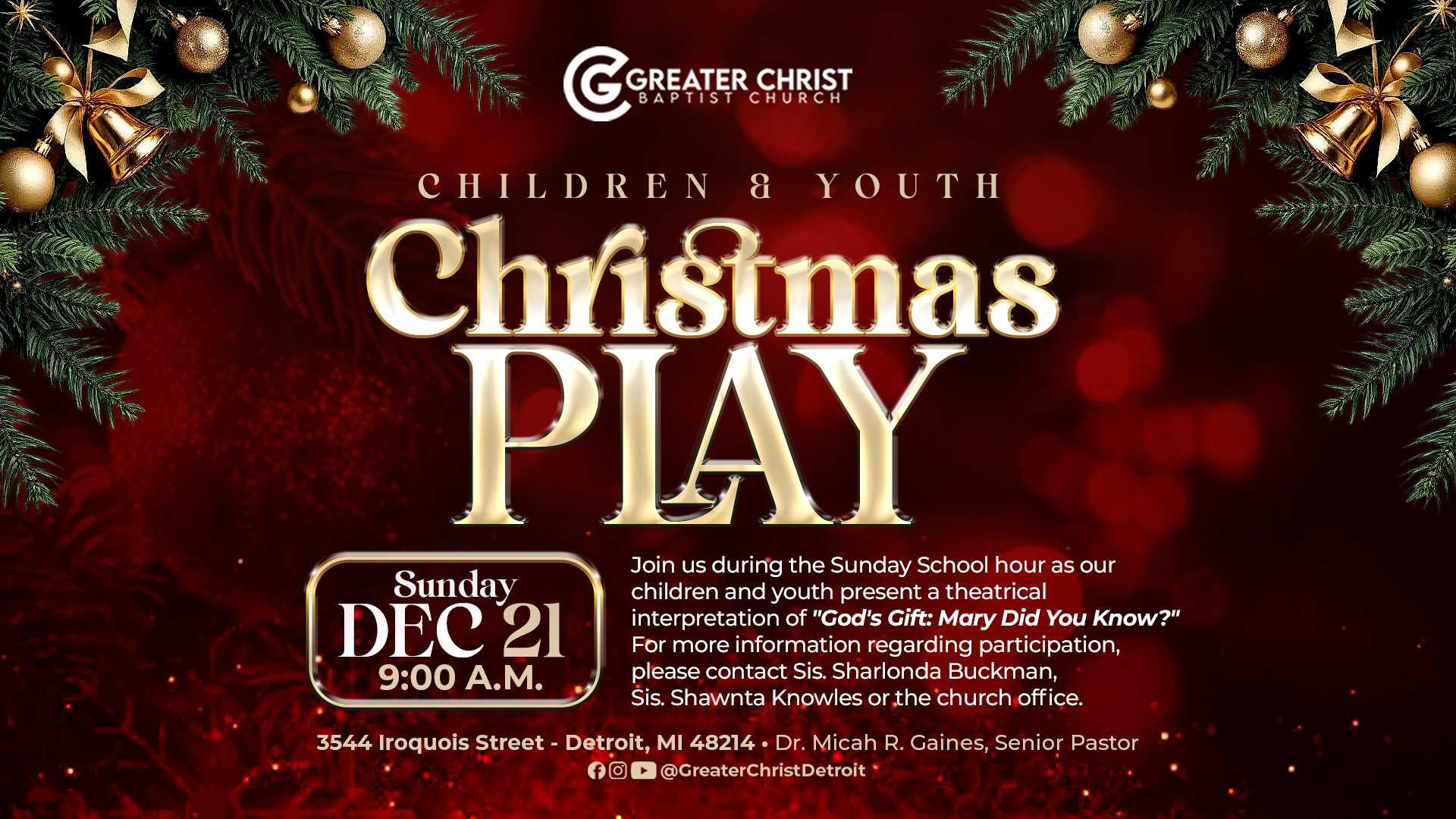 C&Y Christmas Play